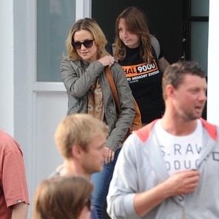 Filming Movie Good People on Location