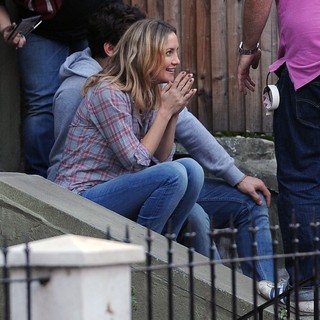 Filming Movie Good People on Location