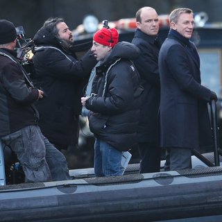 Filming of James Bond Movie Spectre