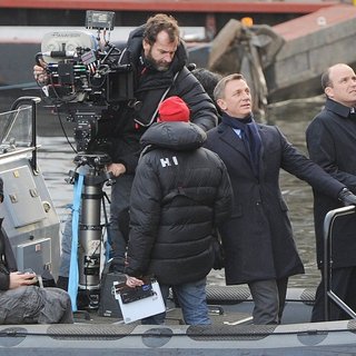 Filming of James Bond Movie Spectre