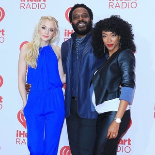 Emily Kinney, Chad L. Coleman, Sonequa Martin in iHeartRadio Music Festival 2014 - Arrivals
