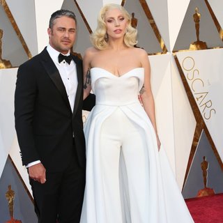 Taylor Kinney, Lady GaGa in 88th Annual Academy Awards - Red Carpet Arrivals