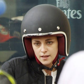 Kristen Stewart on The Film Set of Movie Personal Shopper
