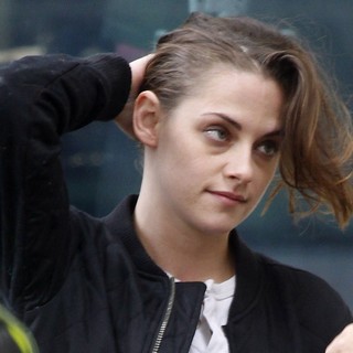 Kristen Stewart on The Film Set of Movie Personal Shopper