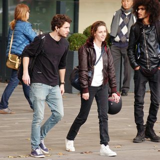 Kristen Stewart on The Film Set of Movie Personal Shopper