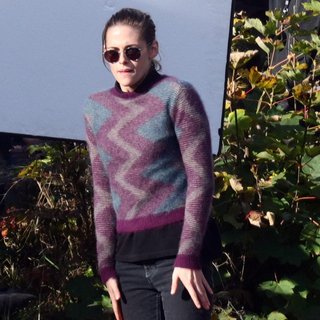 Kristen Stewart on The Set of Personal Shopper