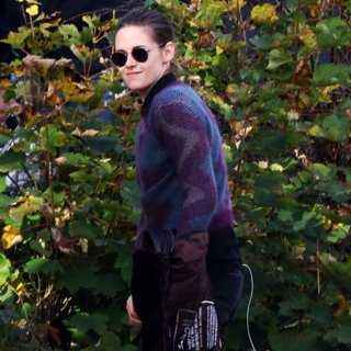 Kristen Stewart on The Set of Personal Shopper