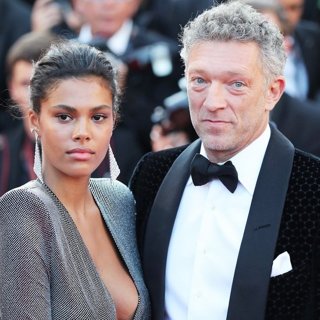 Tina Kunakey, Vincent Cassel in 71st Annual Cannes Film Festival - Girls of the Sun - Premiere