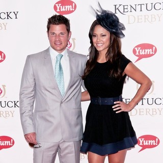 Nick Lachey, Vanessa Minnillo in The 137th Annual Kentucky Derby - Arrivals