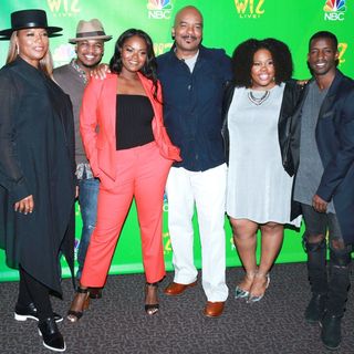 Queen Latifah, Ne-Yo, Shanice Williams, David Alan Grier, Amber Riley, Elijah Kelley in NBC The Wiz Live! Television Academy Event - Arrivals