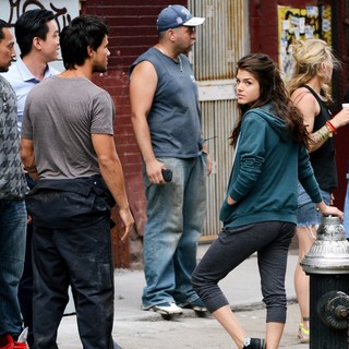 Filming of Action Movie Tracers on Location