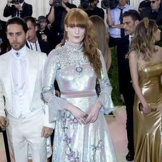 Jared Leto, Florence Welch in Manus x Machina: Fashion in An Age of Technology Costume Institute Gala