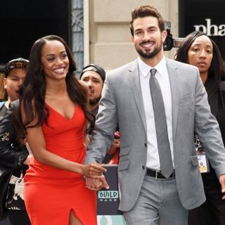 Rachel Lindsay and Bryan Abasolo at The AOL Building