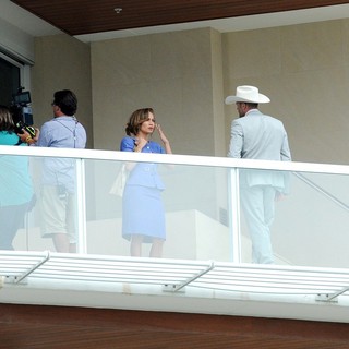 On The Film Set of Parker Shooting on Location in Florida