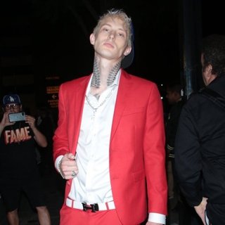 Machine Gun Kelly in Machine Gun Kelly Spotted Out and About in Hollywood