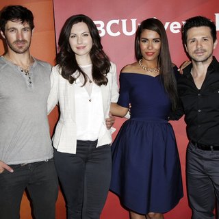Eoin Macken, Jill Flint, Daniella Alonso, Freddy Rodriguez in 2014 NBC-Universal's Summer Press Day - Arrivals
