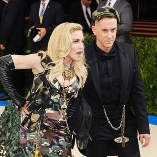 Madonna, Jeremy Scott in Metropolitan Costume Institute Benefit Gala: Rei Kawakubo-Comme des Garcons: Art of The In-Between