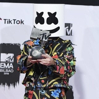 Marshmello in 25th MTV Europe Music Awards - Press Room