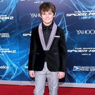 Max Charles in New York Premiere of The Amazing Spider-Man 2 - Red Carpet Arrivals