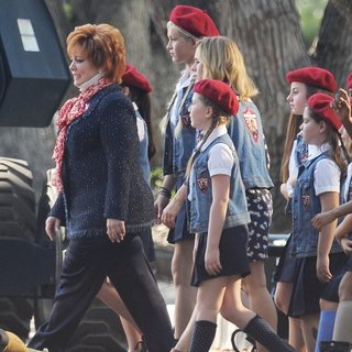 Filming on The Set of The Boss