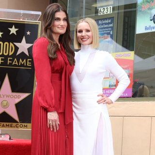 Idina Menzel and Kristen Bell Hollywood Walk of Fame Star Ceremony