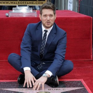 Michael Buble Is Honoured with Star on The Hollywood Walk of Fame