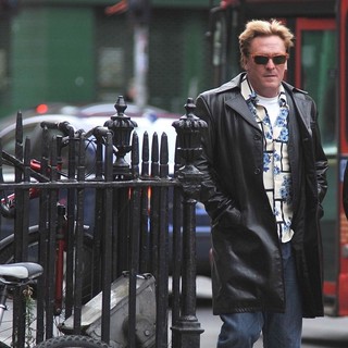 Michael Madsen Out and About in Dublin