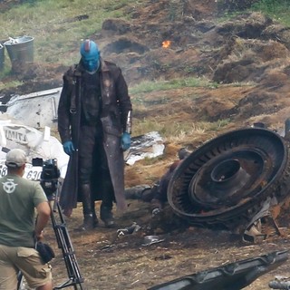 Guardians of the Galaxy Film Set