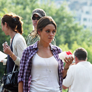 Filming on The Set of New Film 'Friends with Benefits'