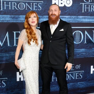 Gry Molvaer, Kristofer Hivju in Los Angeles Premiere for Season 6 of HBO's Game of Thrones