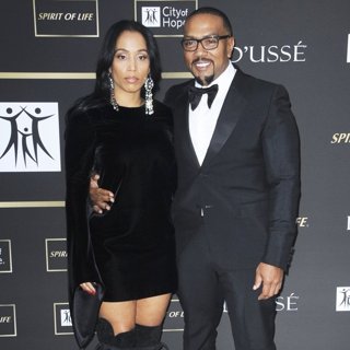 Monique Mosley, Timbaland in City of Hope Gala 2018