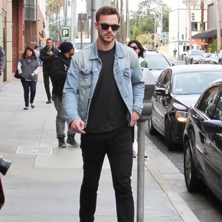 Nicholas Hoult Spotted Walking in Beverly Hills