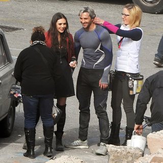 Filming on The Set of Avengers: Age of Ultron