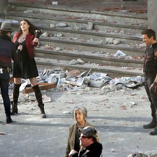 Filming on The Set of Avengers: Age of Ultron