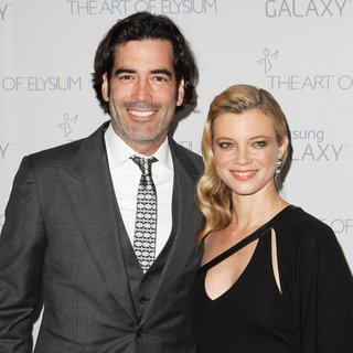 Carter Oosterhouse, Amy Smart in The Art of Elysium's 8th Annual Heaven Gala - Arrivals