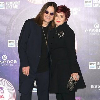 Ozzy Osbourne, Sharon Osbourne in MTV Europe Music Awards 2014 - Arrivals