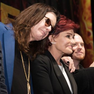 Ozzy Osbourne, Sharon Osbourne in Press Conference for Ozzfest Meets Knotfest