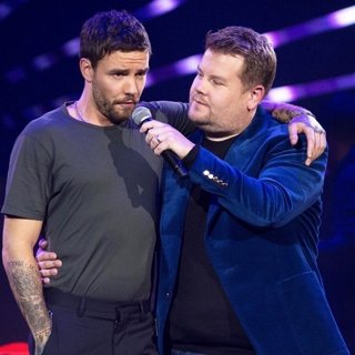 Liam Payne, James Corden in Westfield London's 10th Birthday Concert