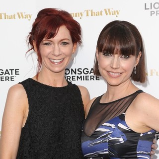 Carrie Preston, Julie Ann Emery in Los Angeles Premiere of She's Funny That Way - Red Carpet Arrivals