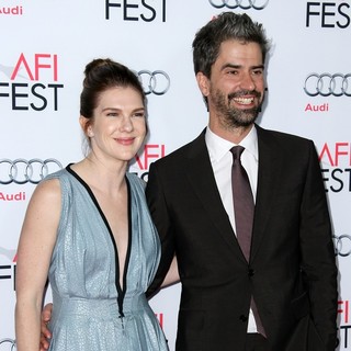 Lily Rabe, Hamish Linklater in AFI FEST 2015 - Closing Night - Gala Premiere of Paramount Pictures' The Big Short - Arrivals