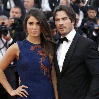 Nikki Reed, Ian Somerhalder in 68th Annual Cannes Film Festival - Youth - Premiere