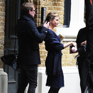 Filming A Scene for Bridget Jones's Baby