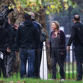Filming on The Set for The Movie Bridget Jones's Baby