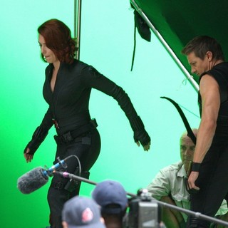 On The Film Set of The Avengers