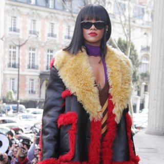 Rihanna Picture 894 - Paris Fashion Week Autumn-Winter 2014 - Miu Miu ...