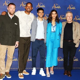 Aladdin Cast Photocall