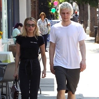 Emma Roberts and Evan Peters Spotted Together in The Studio City Neighborhood