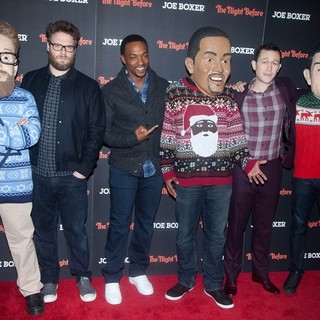 New York Screening of Columbia Pictures' The Night Before - Red Carpet Arrivals