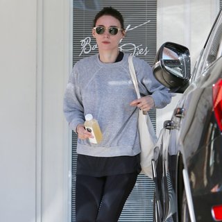 Rooney Mara Seen Leaving A Gym