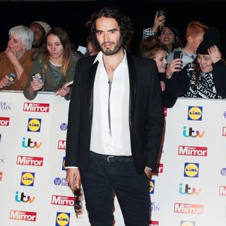 Russell Brand in The 2014 Pride of Britain Awards - Arrivals
